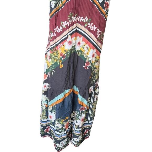 Farm RIO Women's Backless Boho Dress Floral Size Medium NEW with Tags - Picture 4 of 7